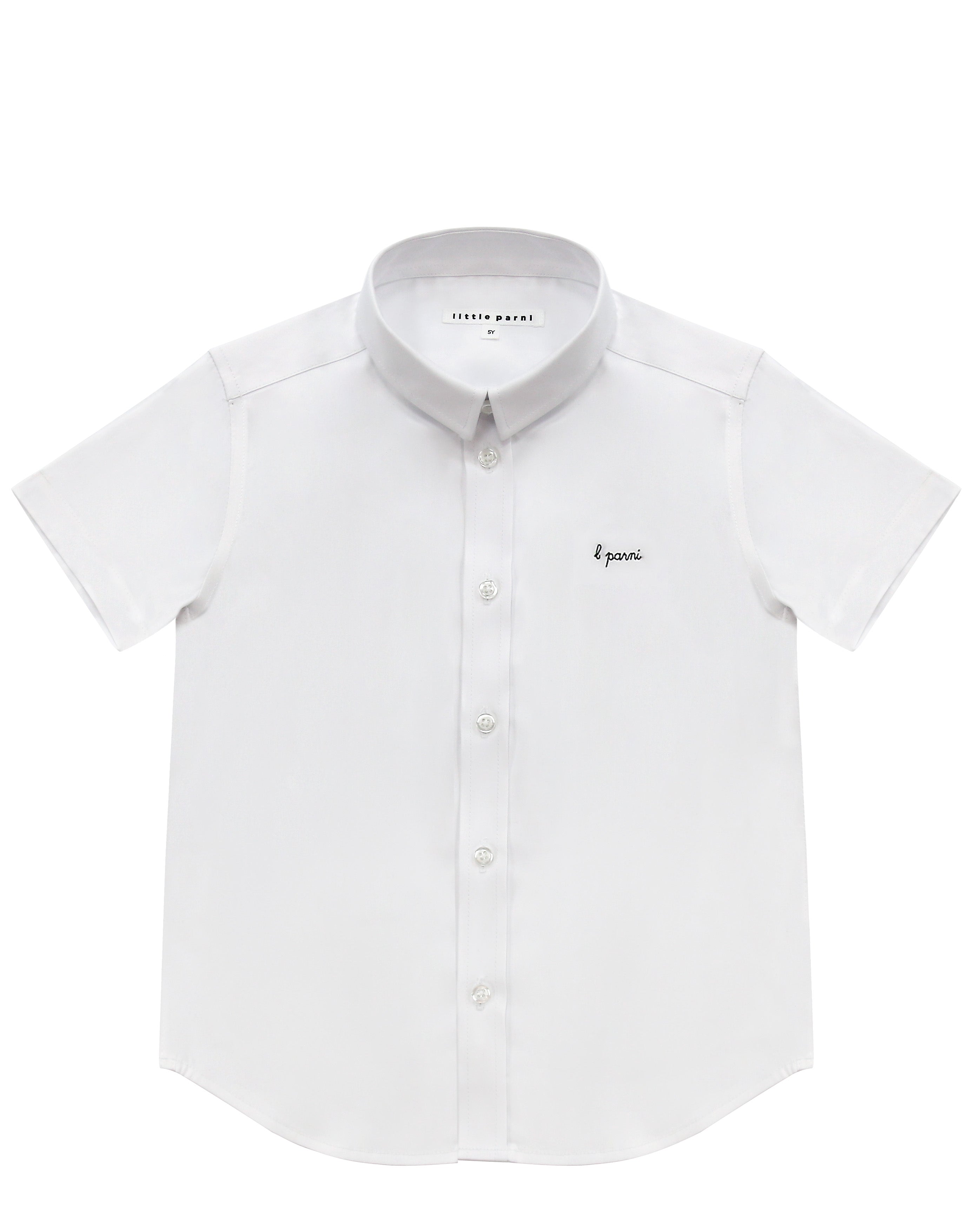 Heirloom Wrinkle-Free White Shirt: Short Sleeve – Parni
