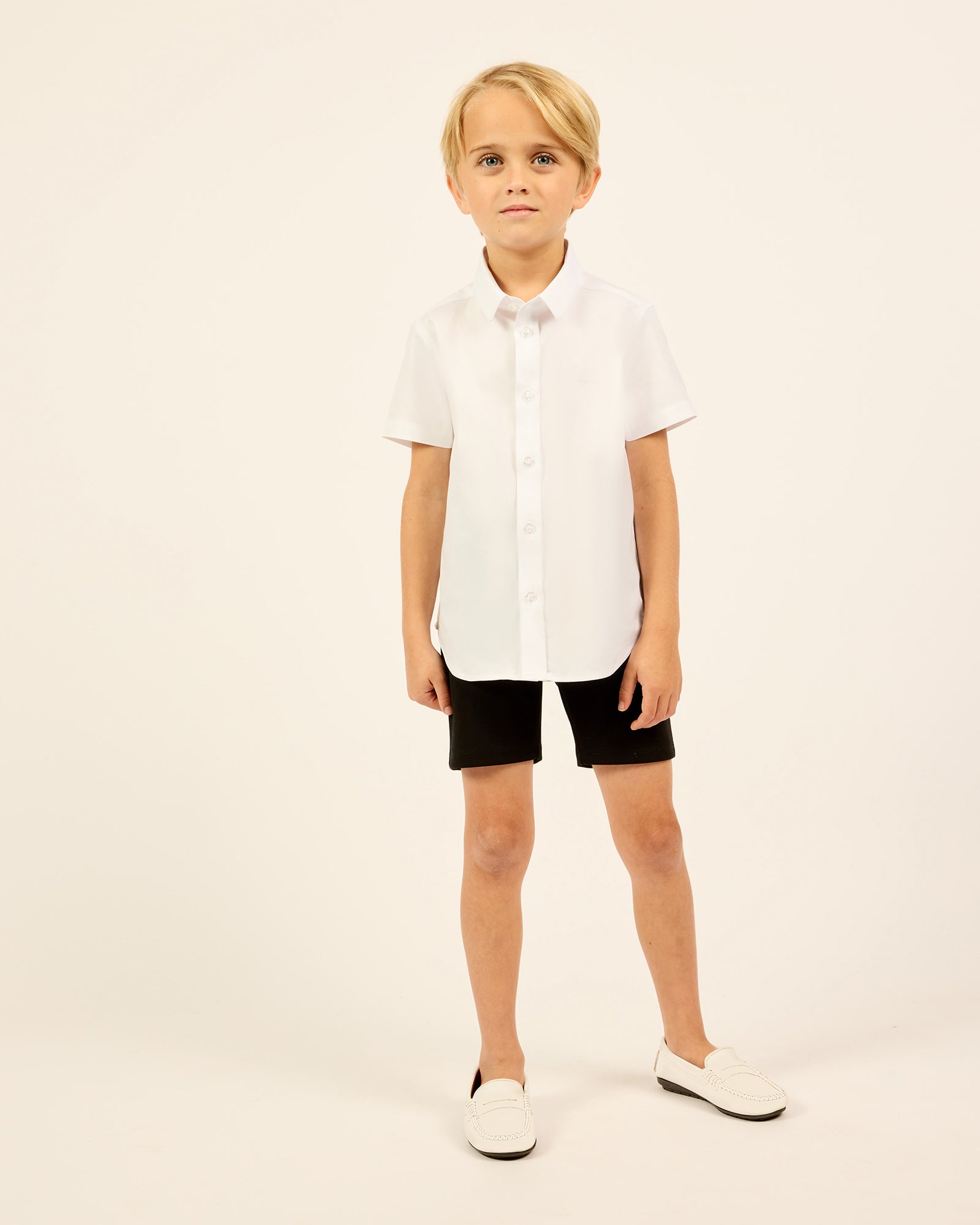【セール】福袋/福箱ファッション通販 Boys Short Sleeve White Shirt – Parni Clothing