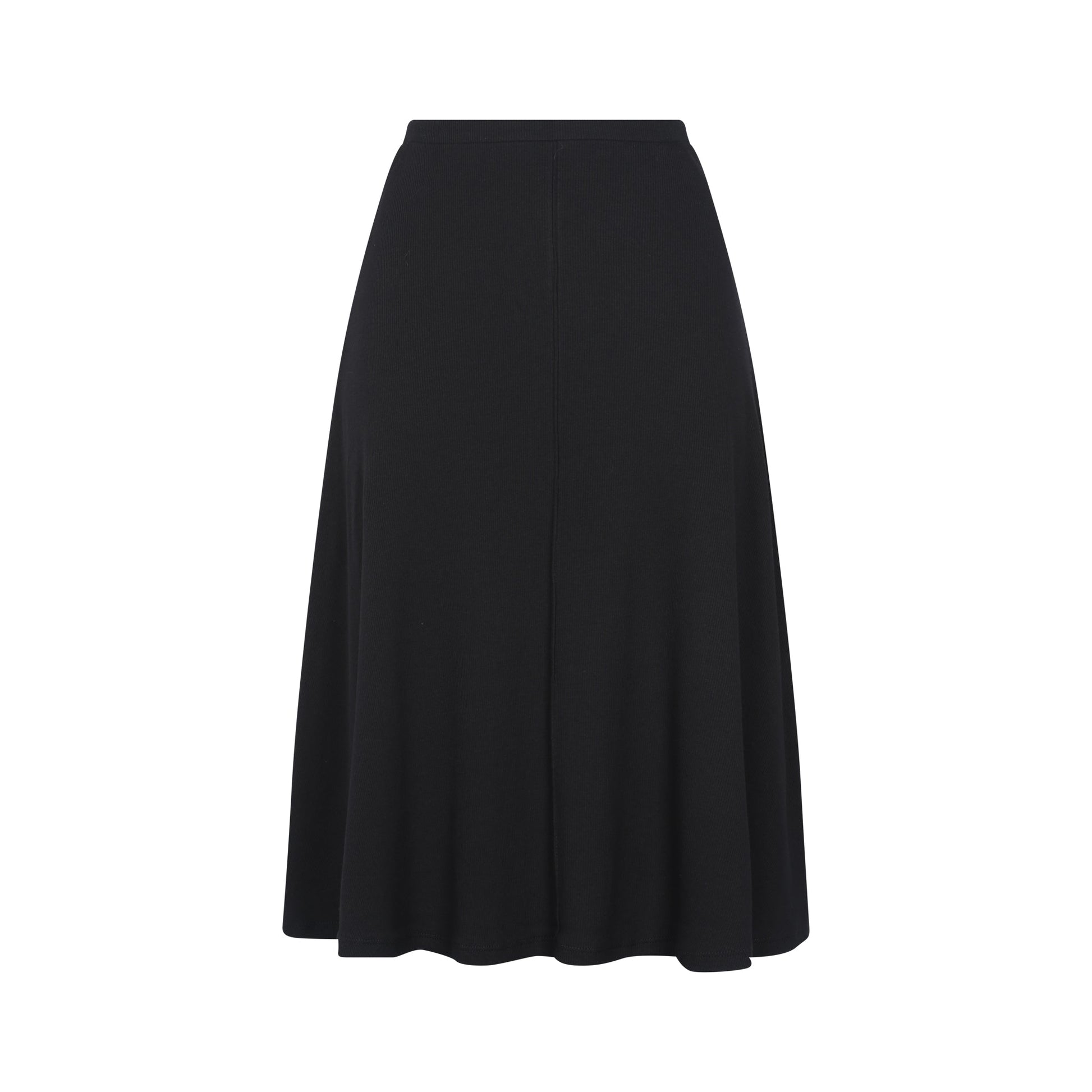 Ribbed Short Skirt with vein