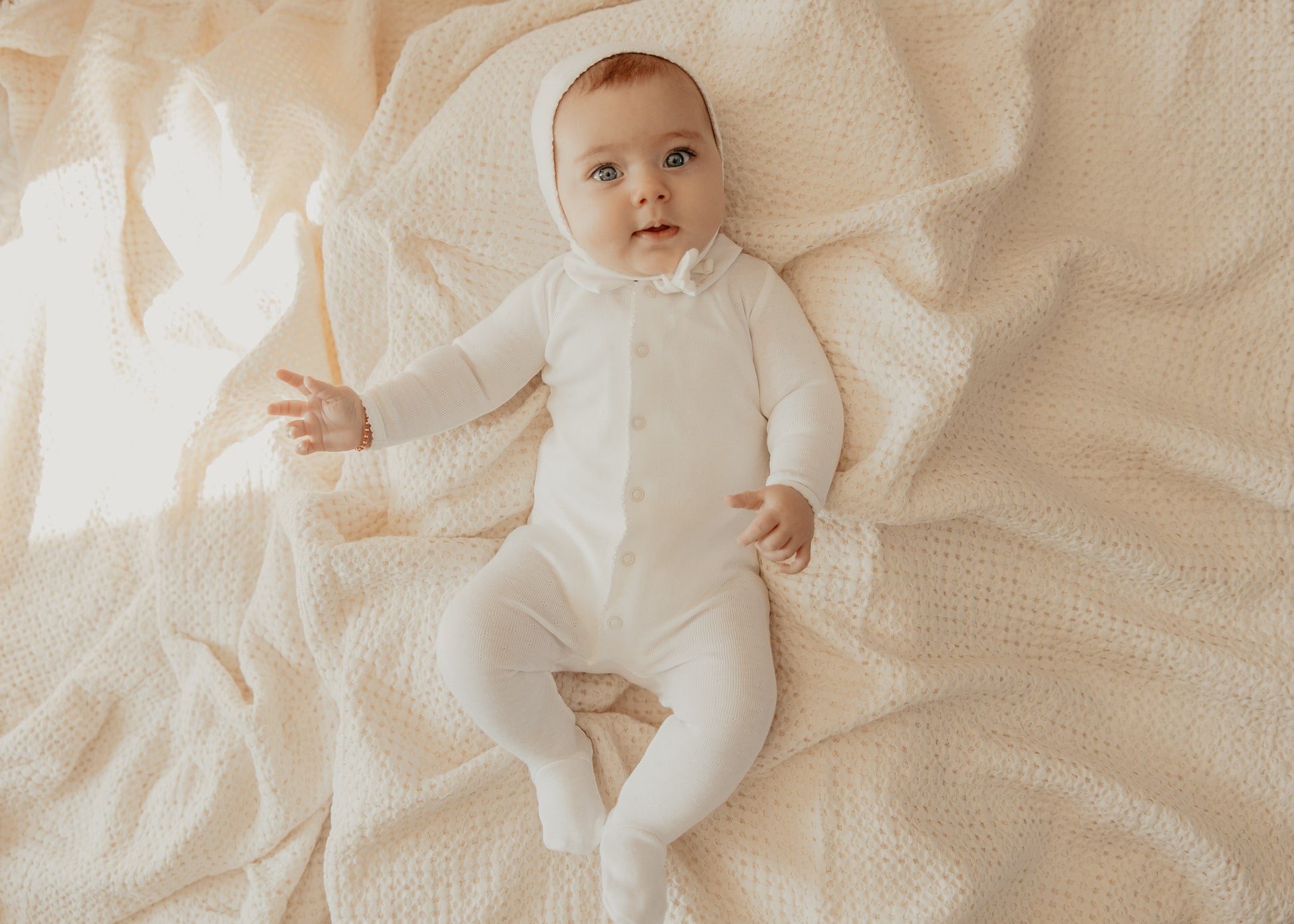 The Forever Cherished Pointelle  Footie