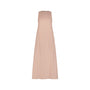 Blush Sleeveless Poplin Maxi Dress.