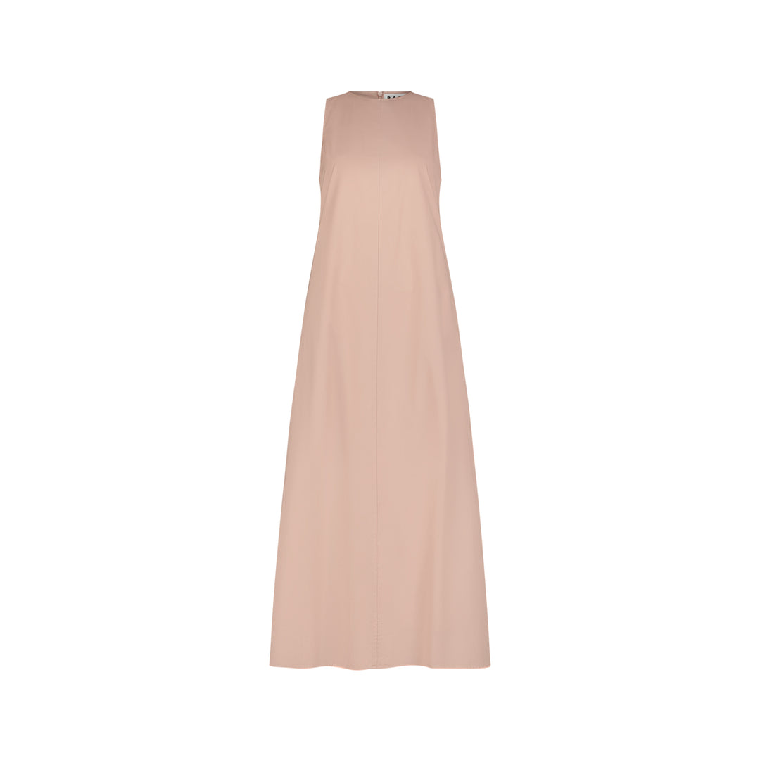 Sleeveless Poplin Maxi Dress Parni Sleeveless Poplin Maxi Dress Parni