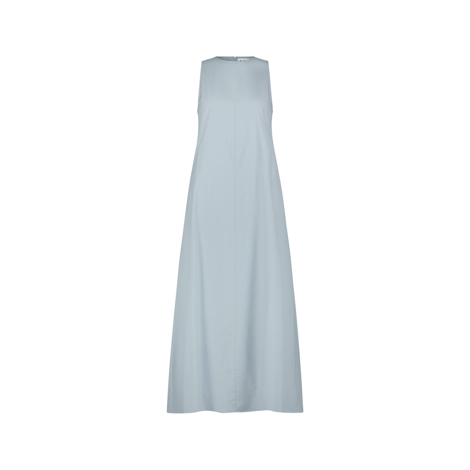 Sleeveless Poplin Maxi Dress LBLU / XL Sleeveless Poplin Maxi Dress LBLU / XL