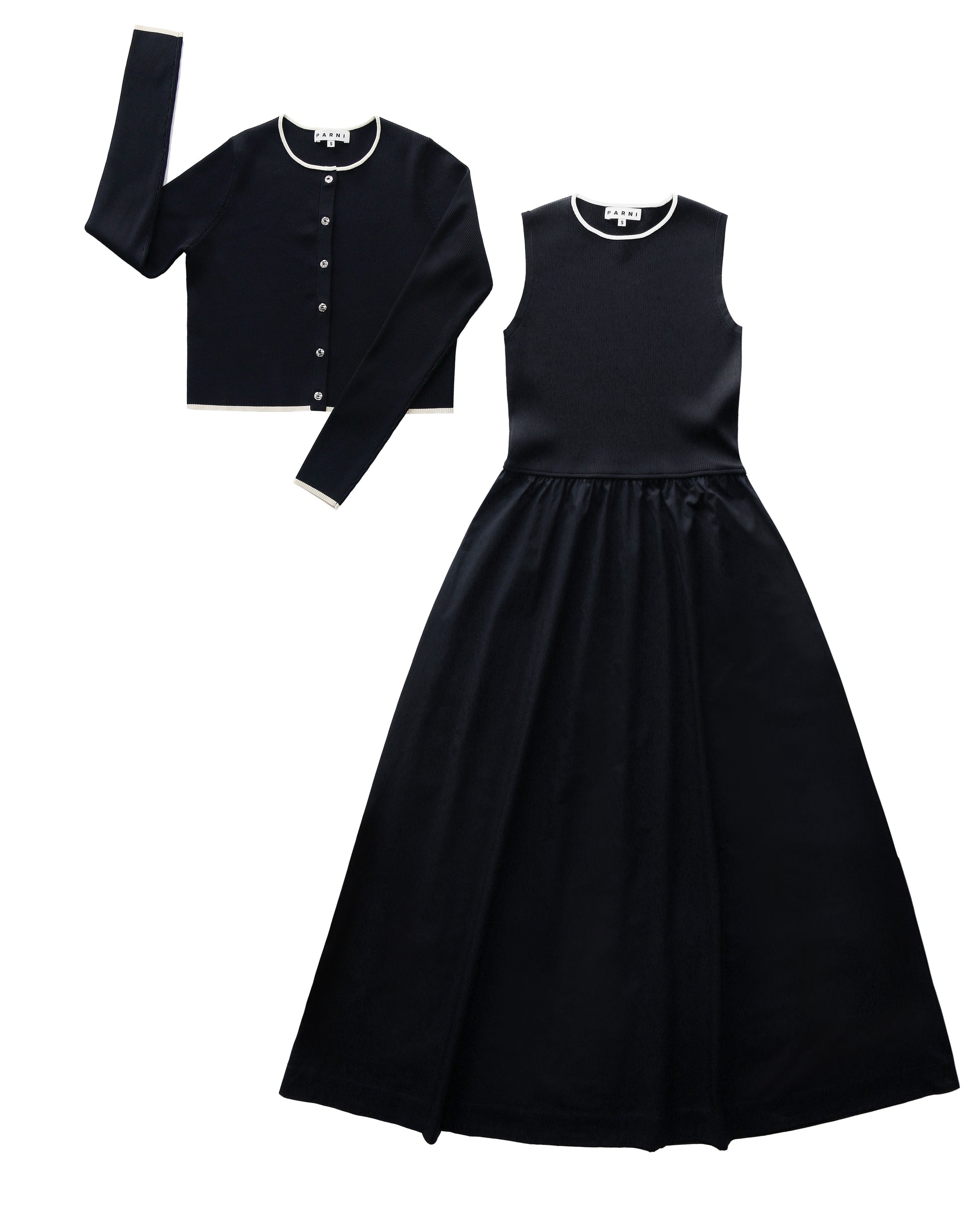 The Grace: Jumper and Cardigan Set