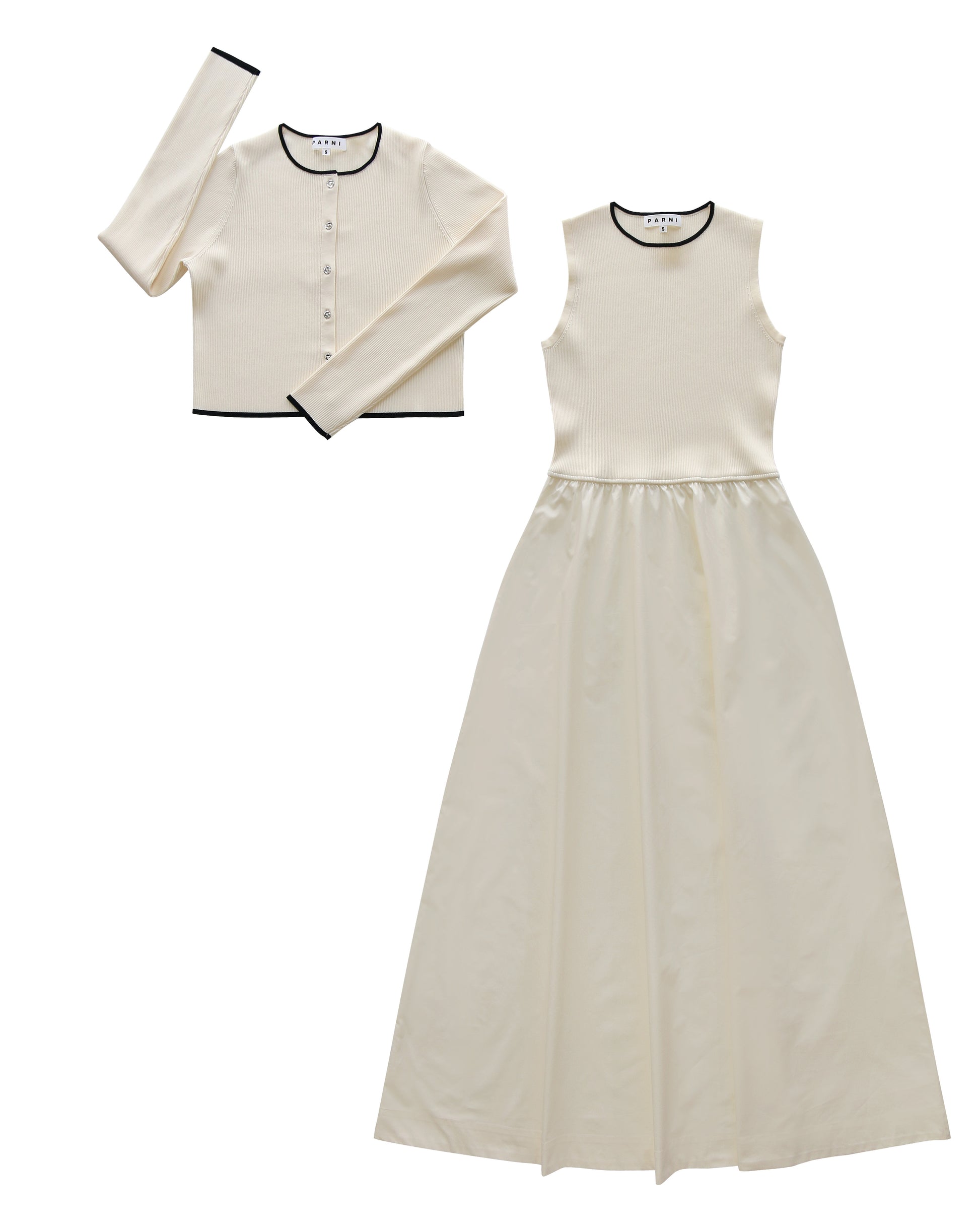 The Grace: Jumper and Cardigan Set