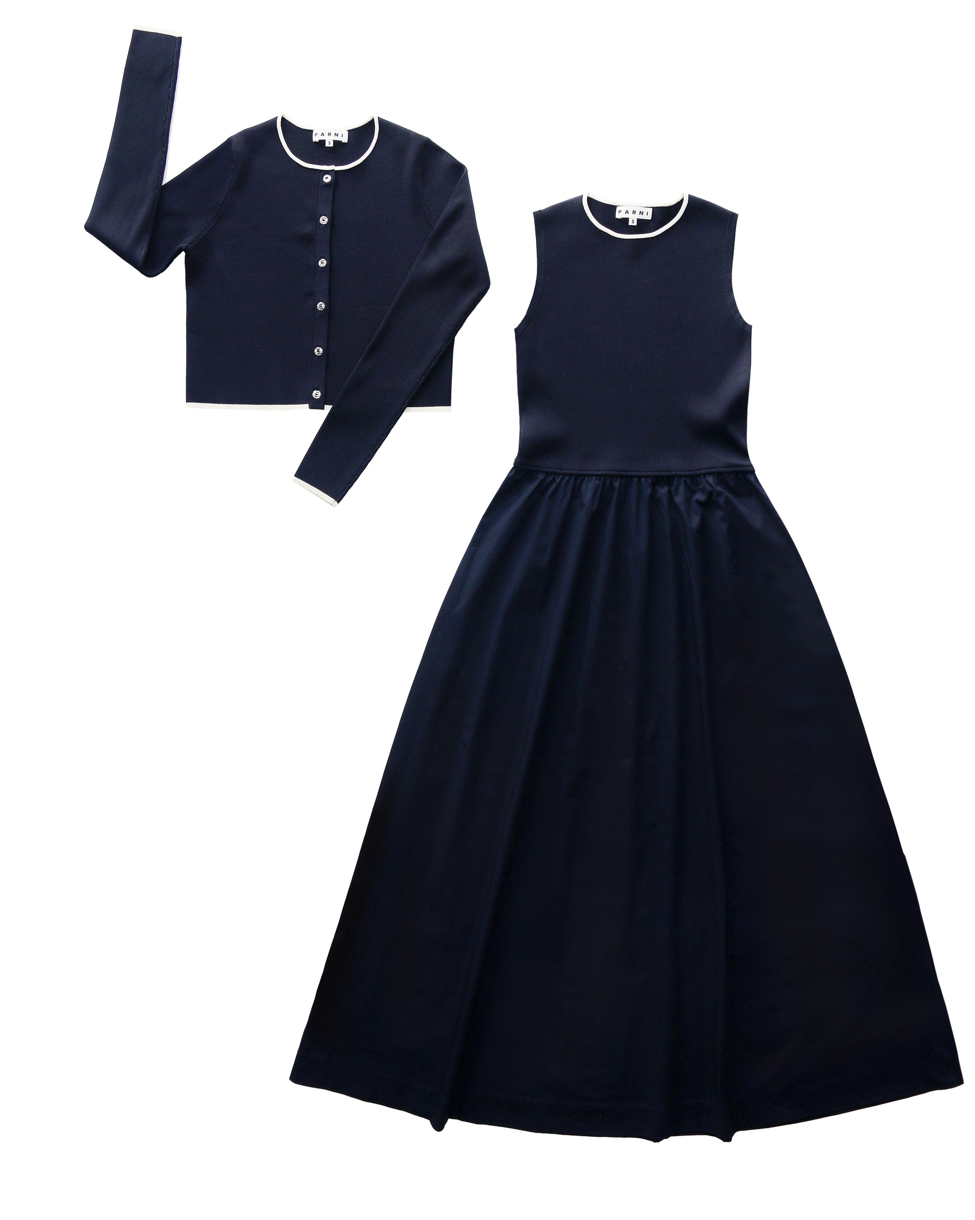 The Grace: Jumper and Cardigan Set