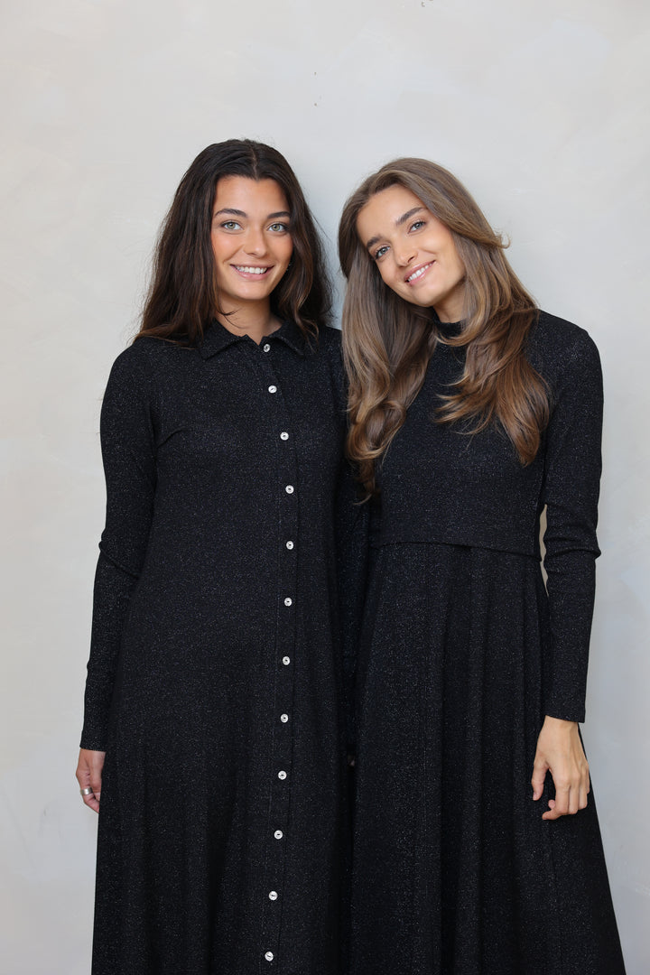 Lurex Crop Top Maxi