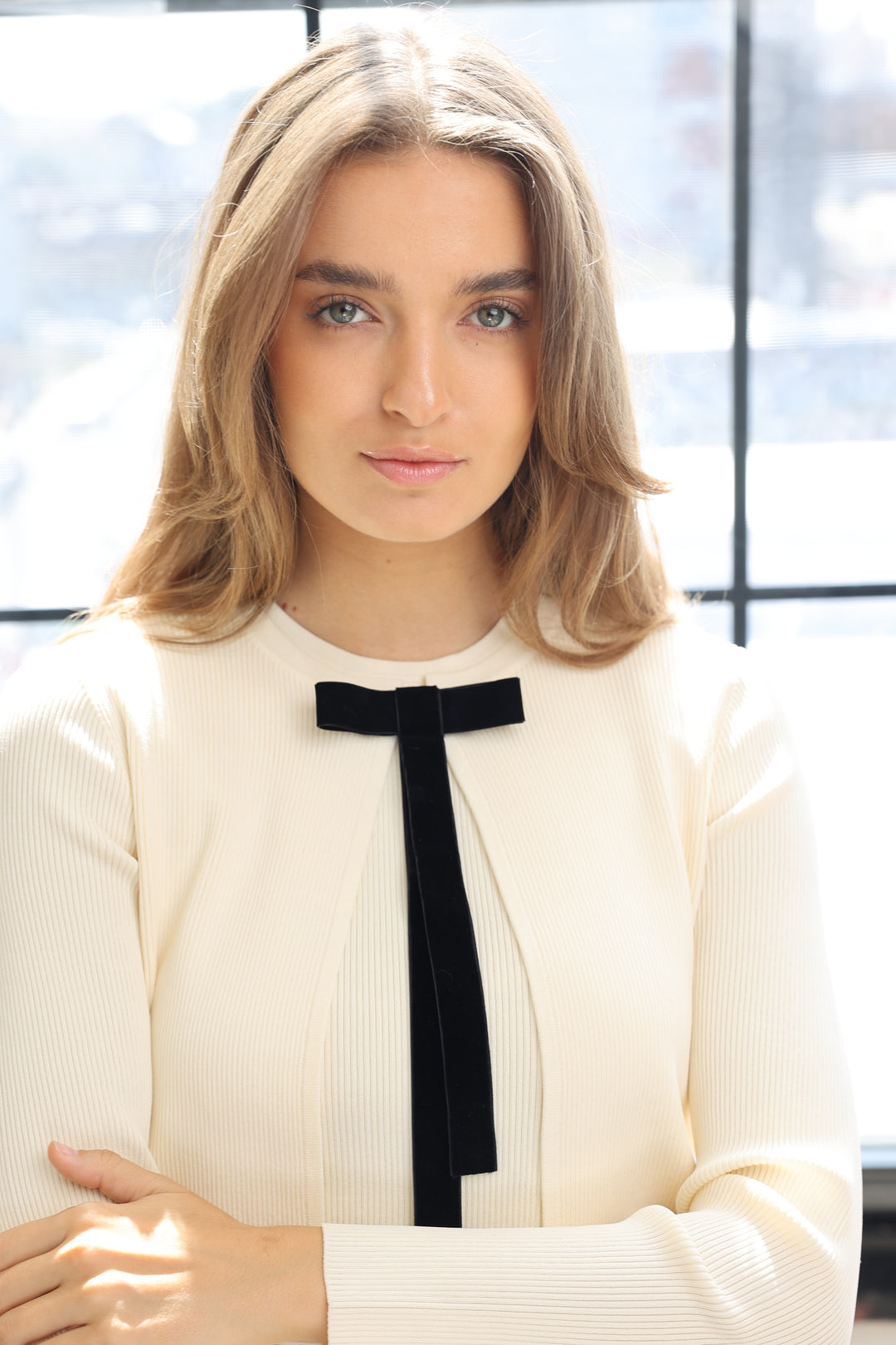 Bow Sweaterset