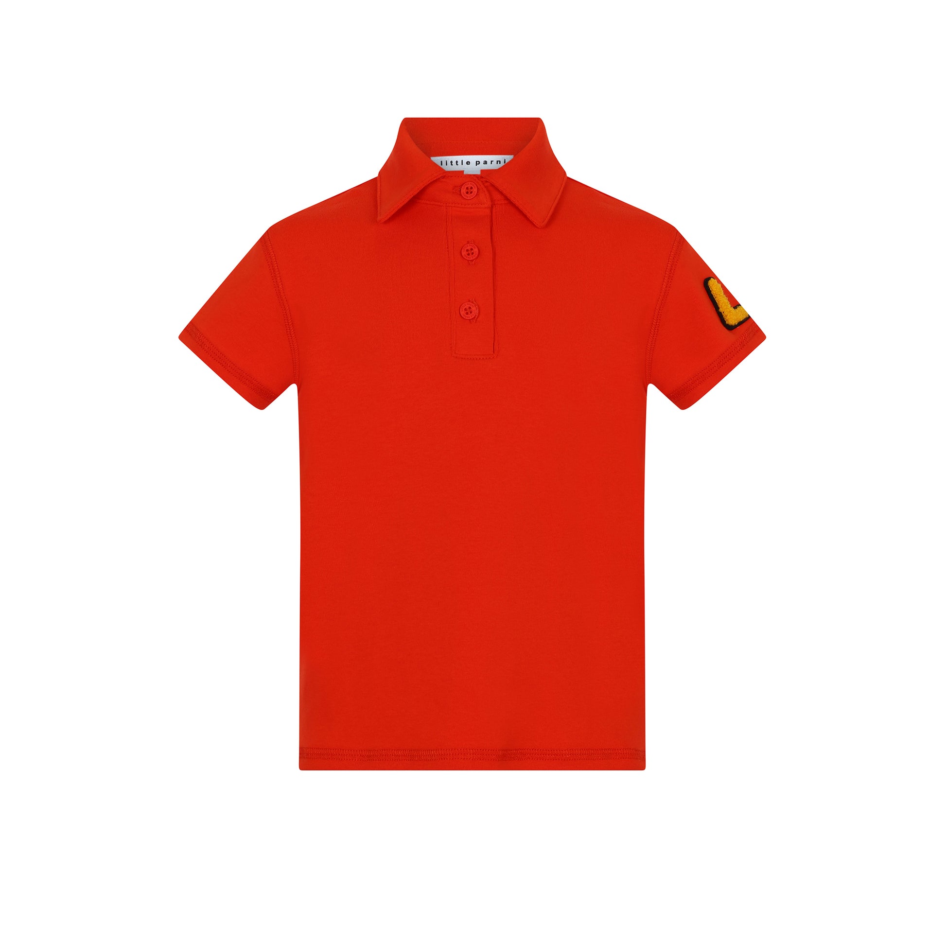 LP Boys Varsity Short Sleeve Polo Orange.