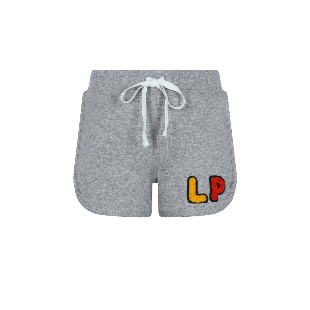 Boys' LP Track Shorts Grey.
