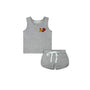 LP Baby Tank and Short Set Grey.