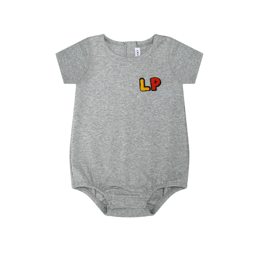 LP Baby Romper grey.