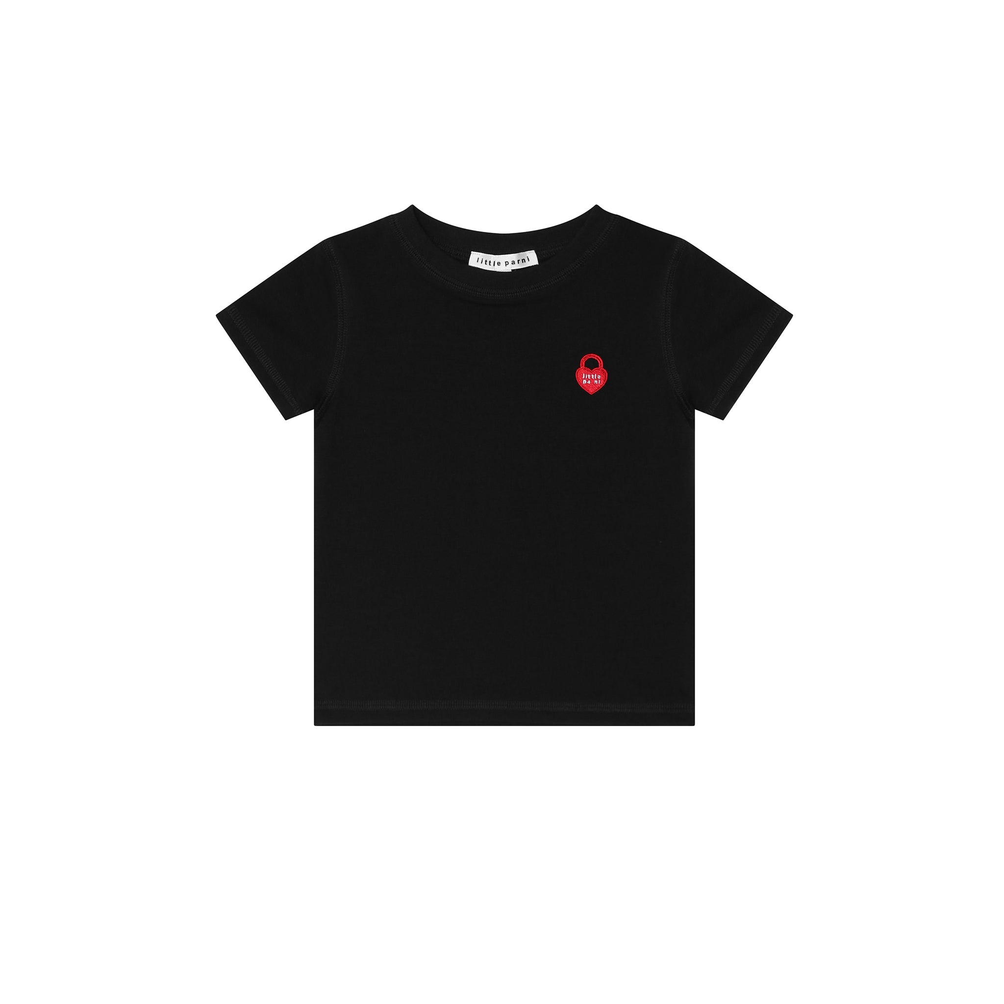 ベースレンジ　Heart short sleeve tee Black Baserange(ベースレンジ)/HEART SHORT SLEEVE(ハート ショート