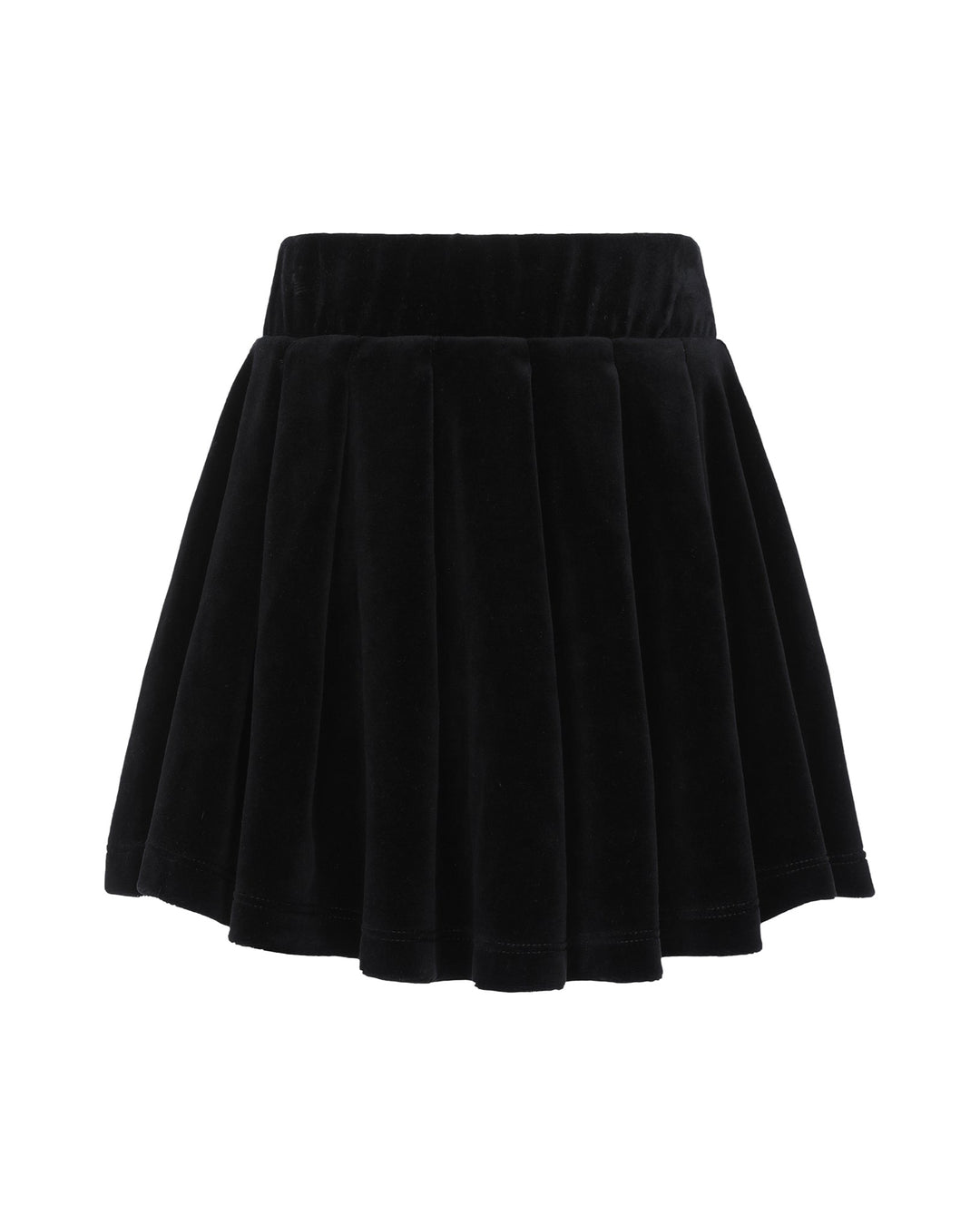 Black skirt on a white background