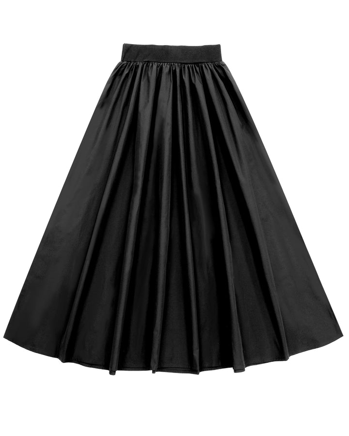 Black skirt on a white background