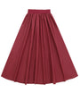 Red skirt on a white background