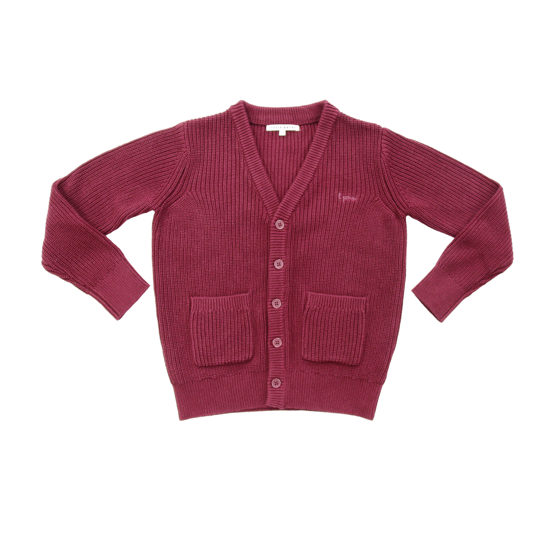 Boys Classic Knit Cardigan