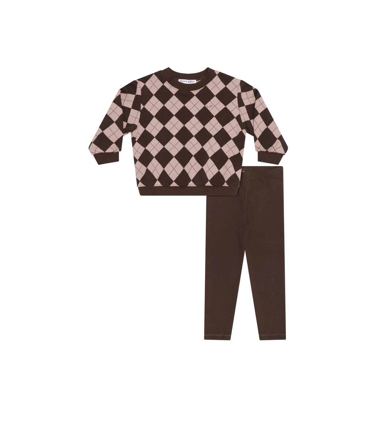Toddler Argyle Sweats Set