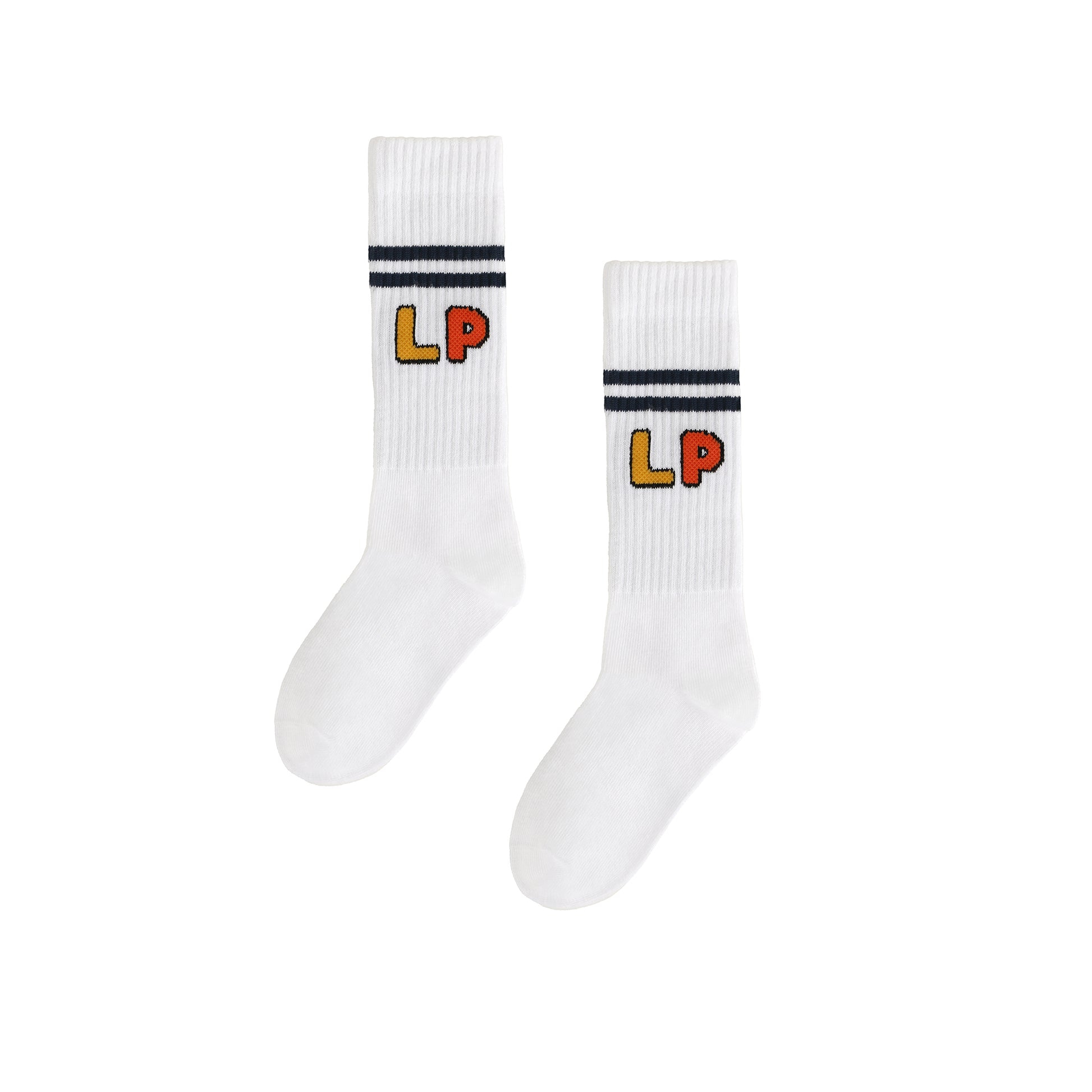LP Knee High Socks in Navy.