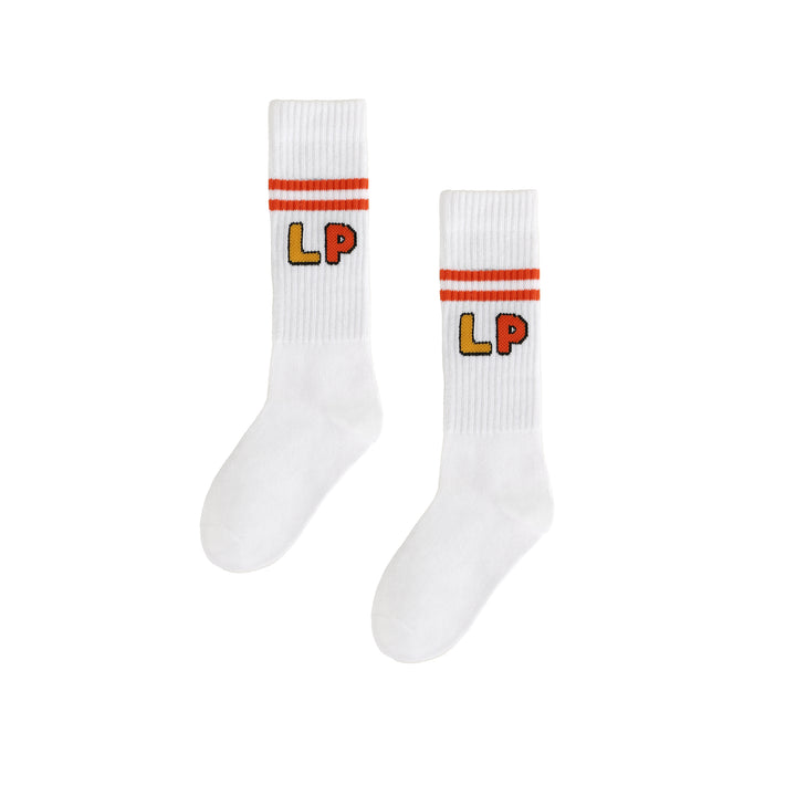 LP Knee High Socks in Orange.