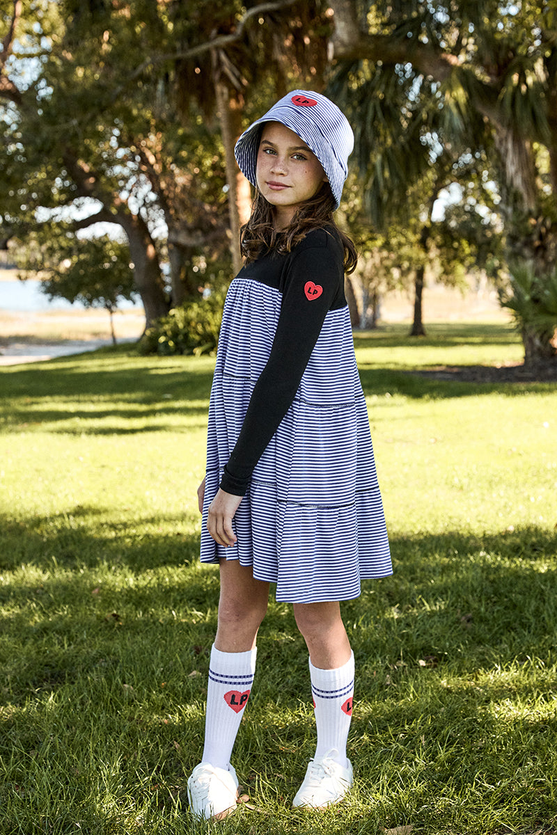 LP Heart Play Knee Sock