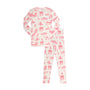 Ivory Pink Timeless Toile Pajama Set.