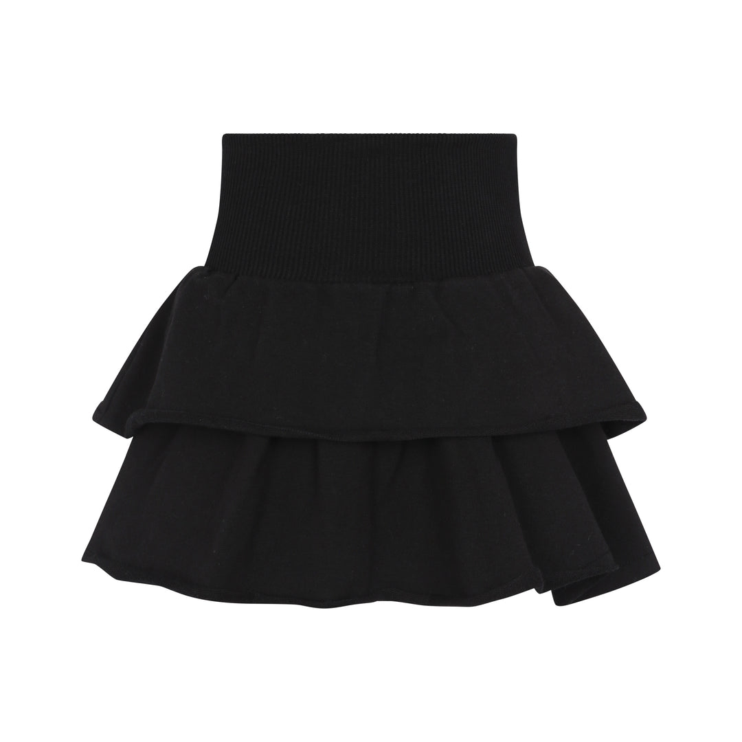 Two Tiered French Terry Skirt