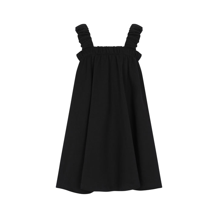 French Terry Suspenders Dress