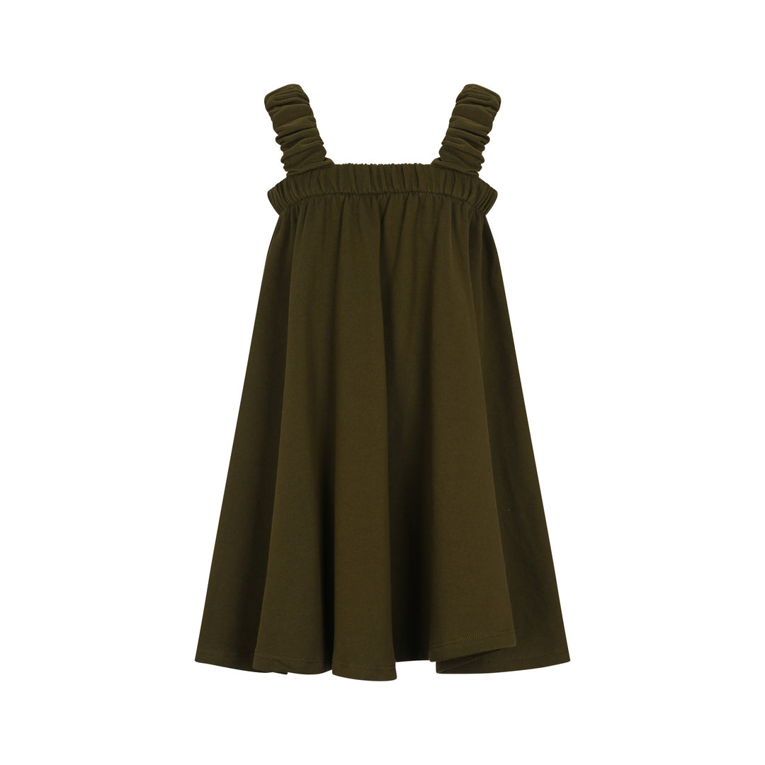 French Terry Suspenders Dress