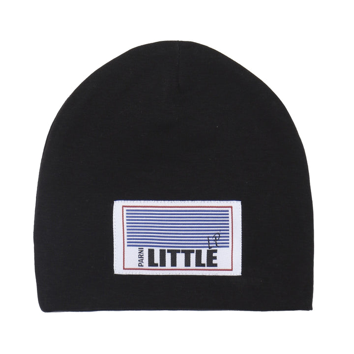 Ribbed Cotton Beanie with Logo