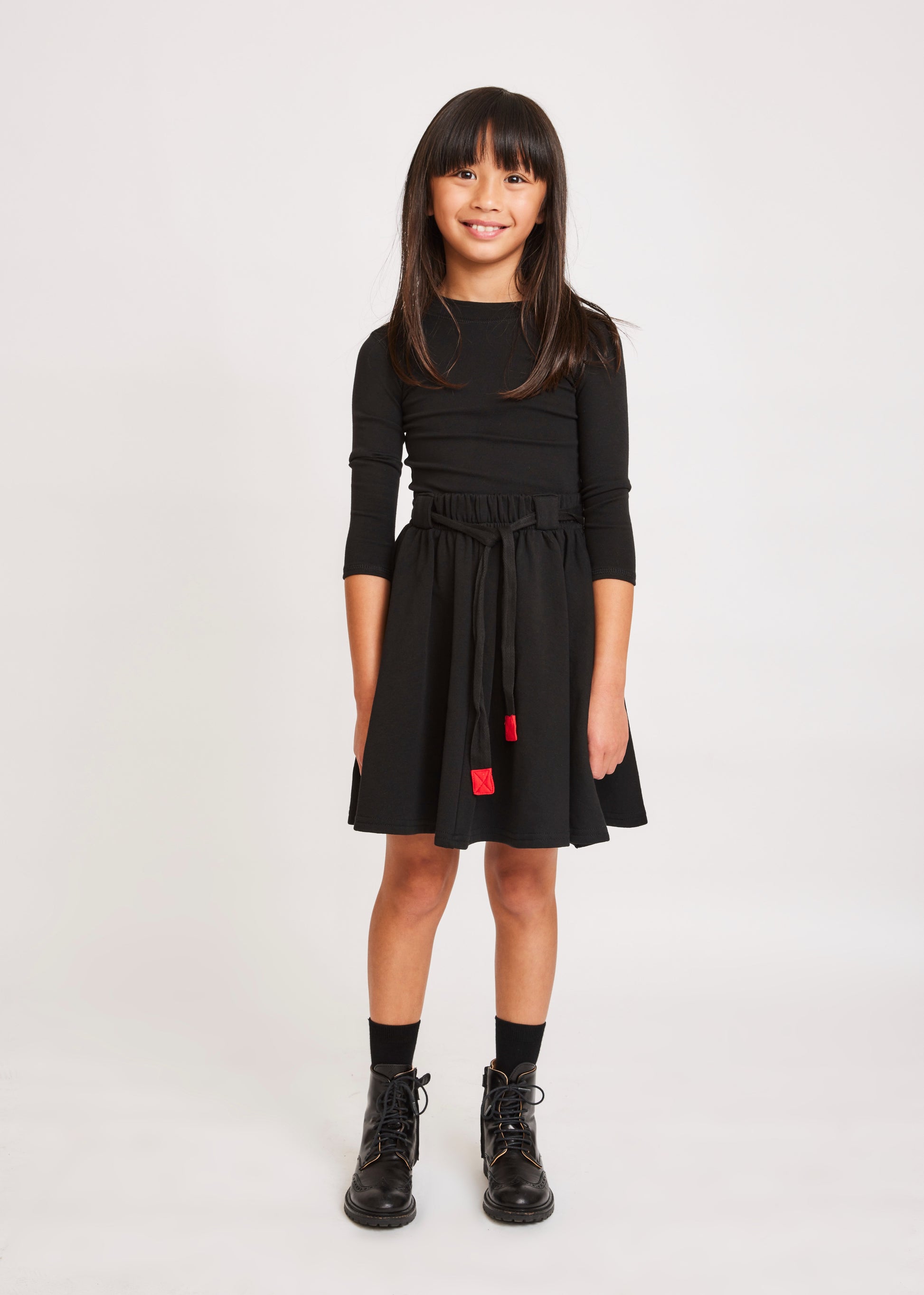 Signature Ribbed Mock Neck Top