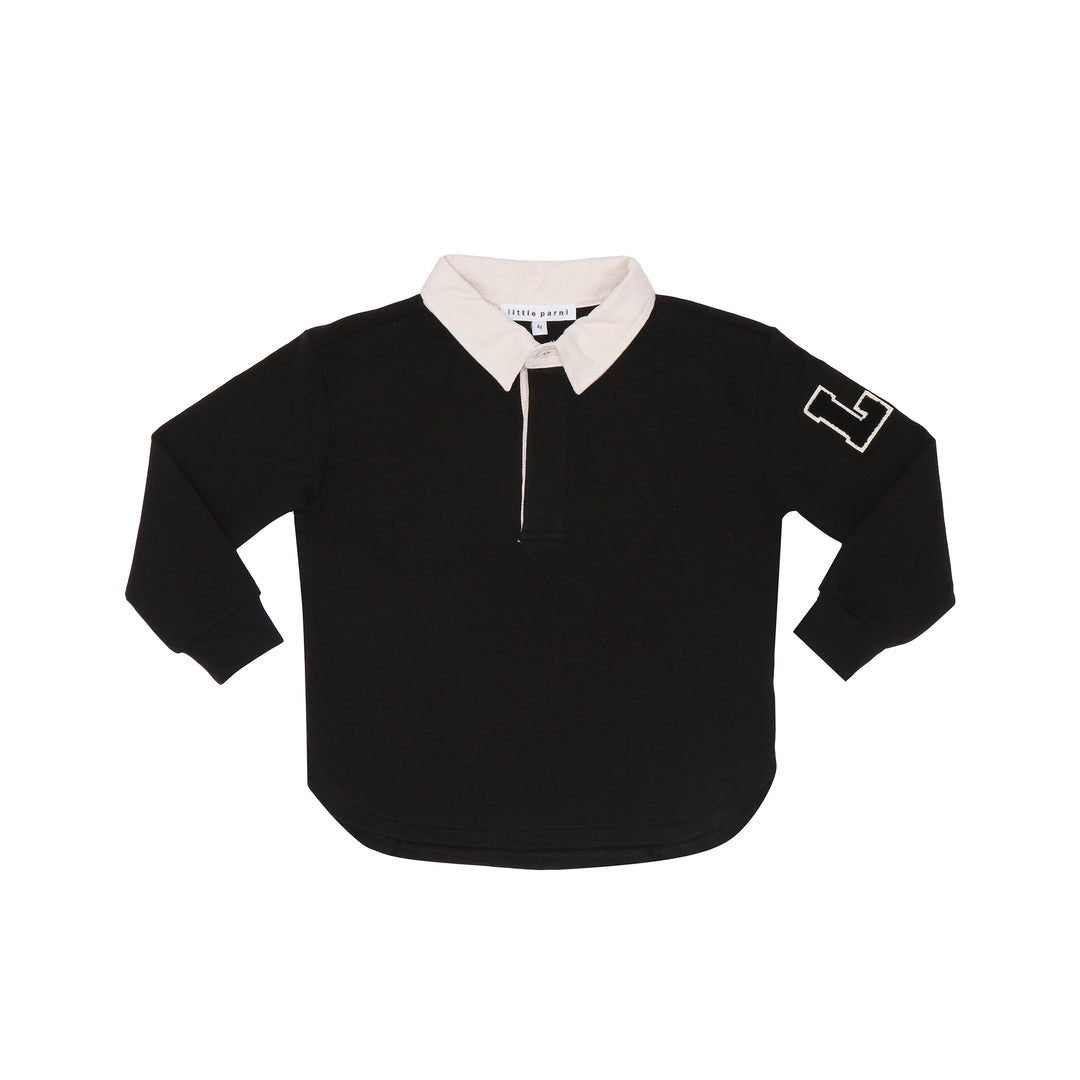 Collared Varsity Sweatshirt