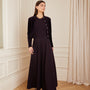 Velour Rhinestone Cardigan embellished with Swarovski® Crystal Buttons