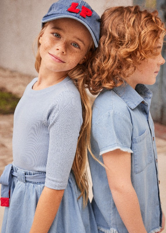 Classic Girls Ribbed Tee