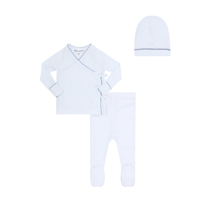 Kimono Footie & Beanie Set