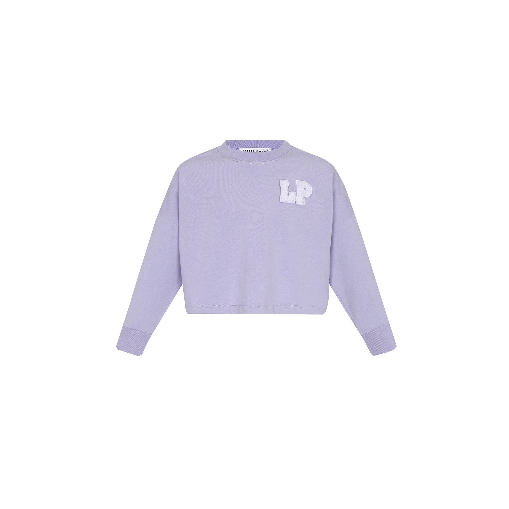 Girls Cropped Varsity Tee