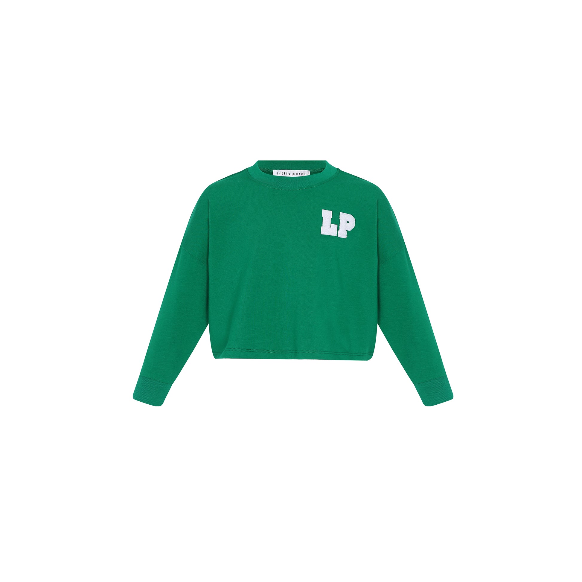 Girls Cropped Varsity Tee
