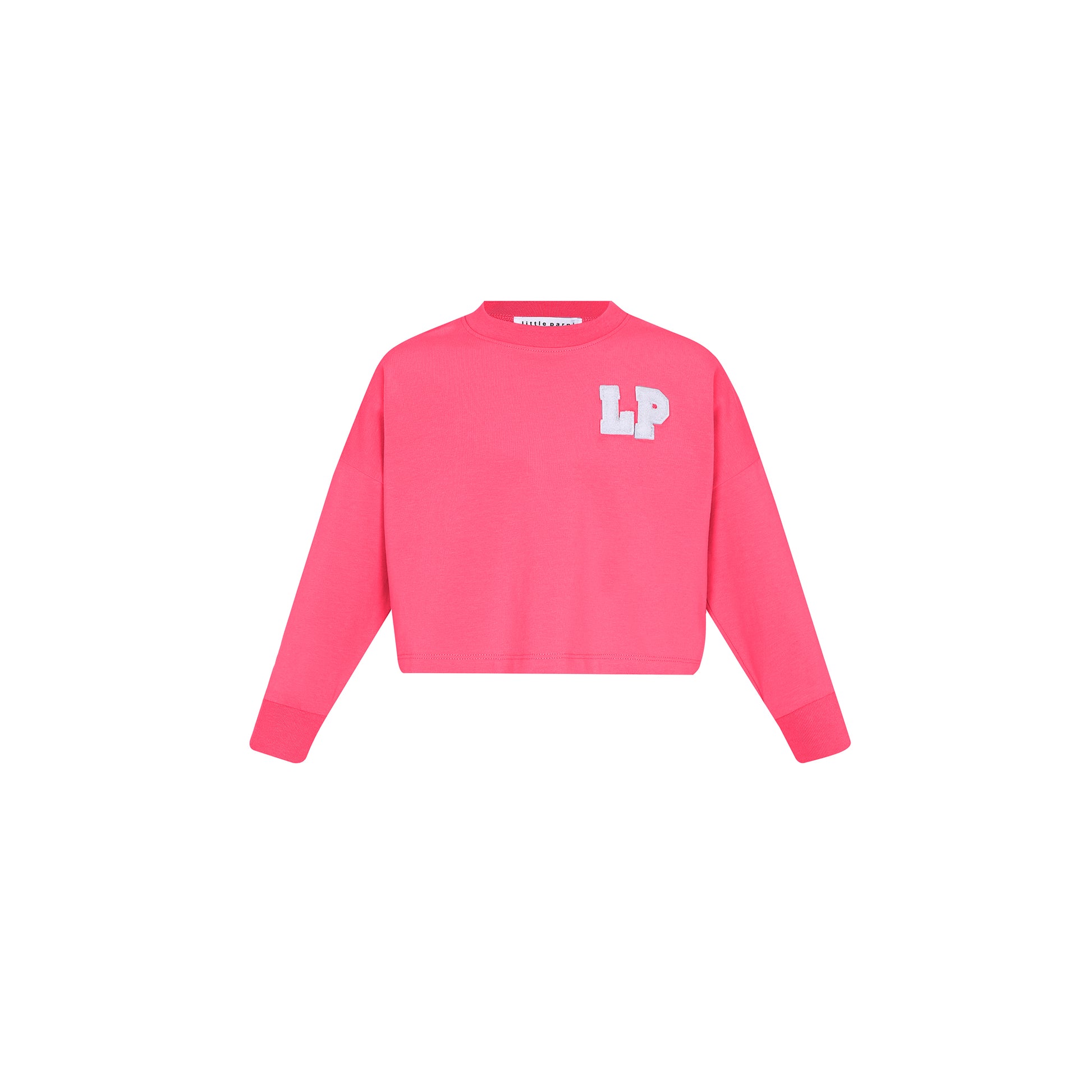 Girls Cropped Varsity Tee