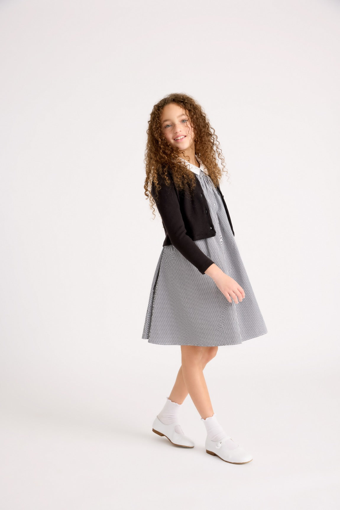 Girls Classic Knit Cardigan
