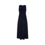 Jersey knit sleeveless maxi dress - Navy