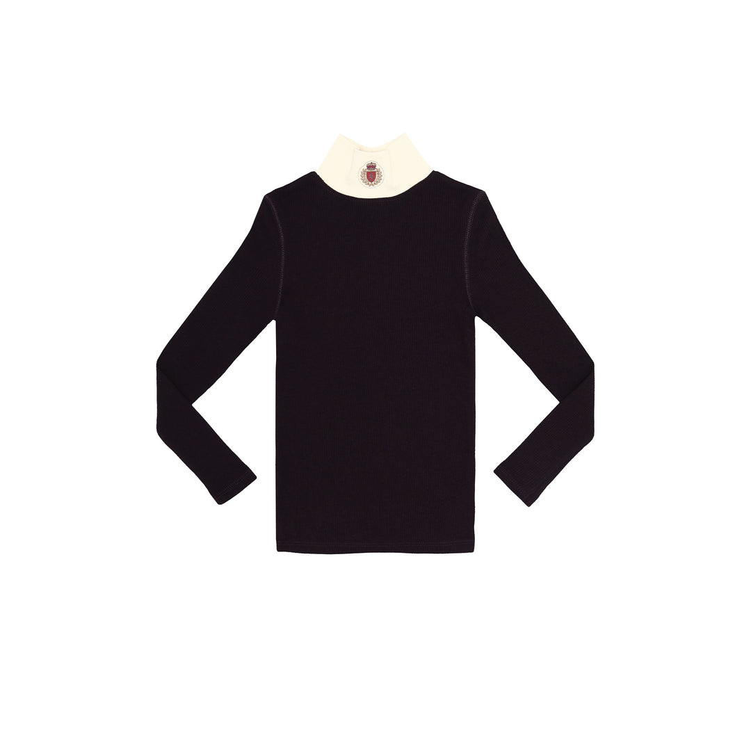 Little Parni Logo Turtleneck K441 - Ivory Little Parni Logo Turtleneck K441 - Ivory