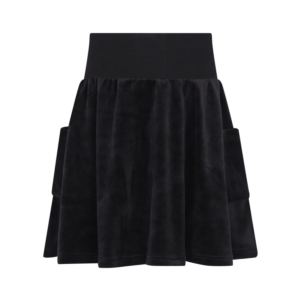 High Waisted Velour Skirt – Parni