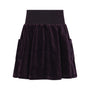 High Waisted Velour Skirt