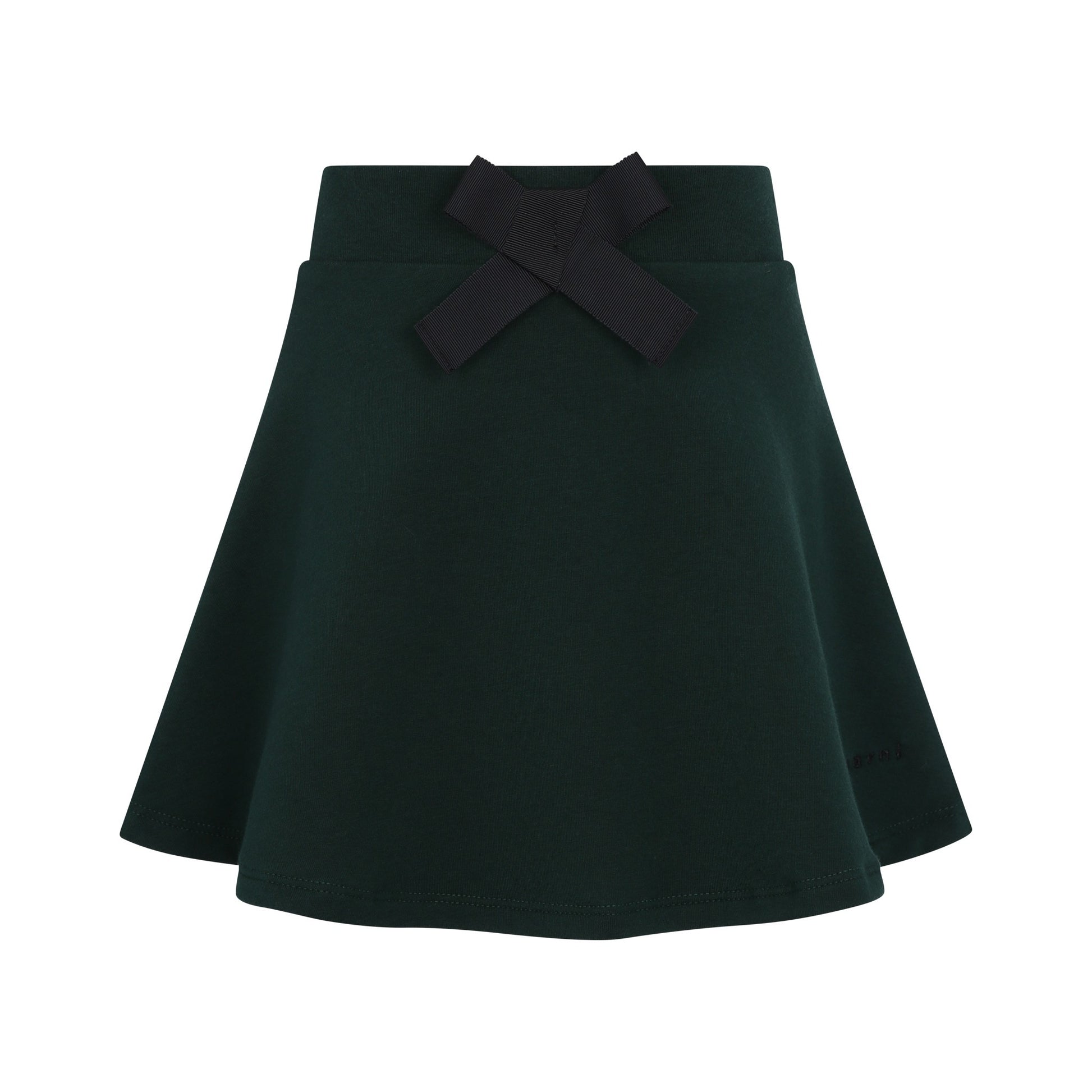 Girl's A-line French Terry Skirt - green