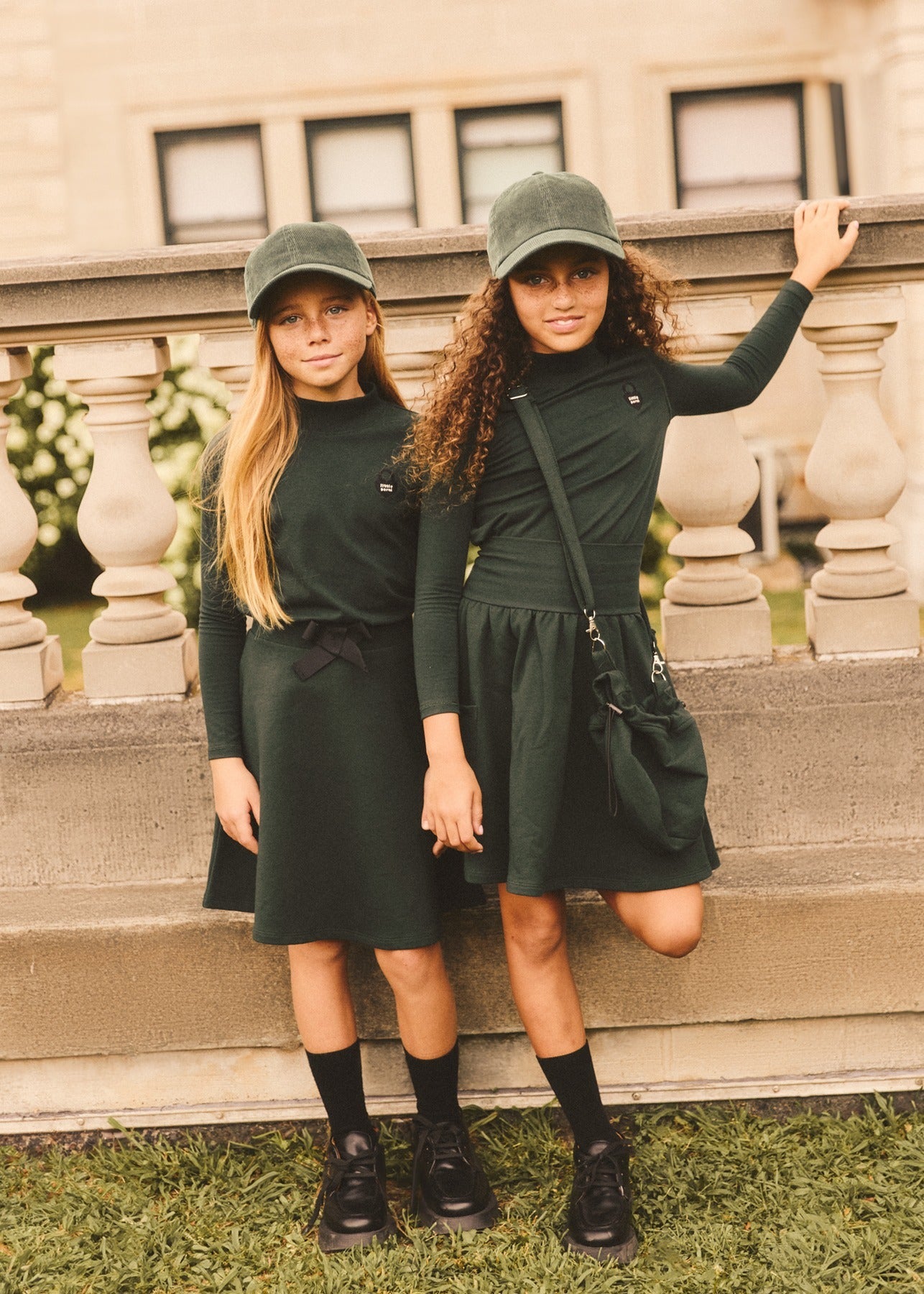 Girls wearing the LP urban collection