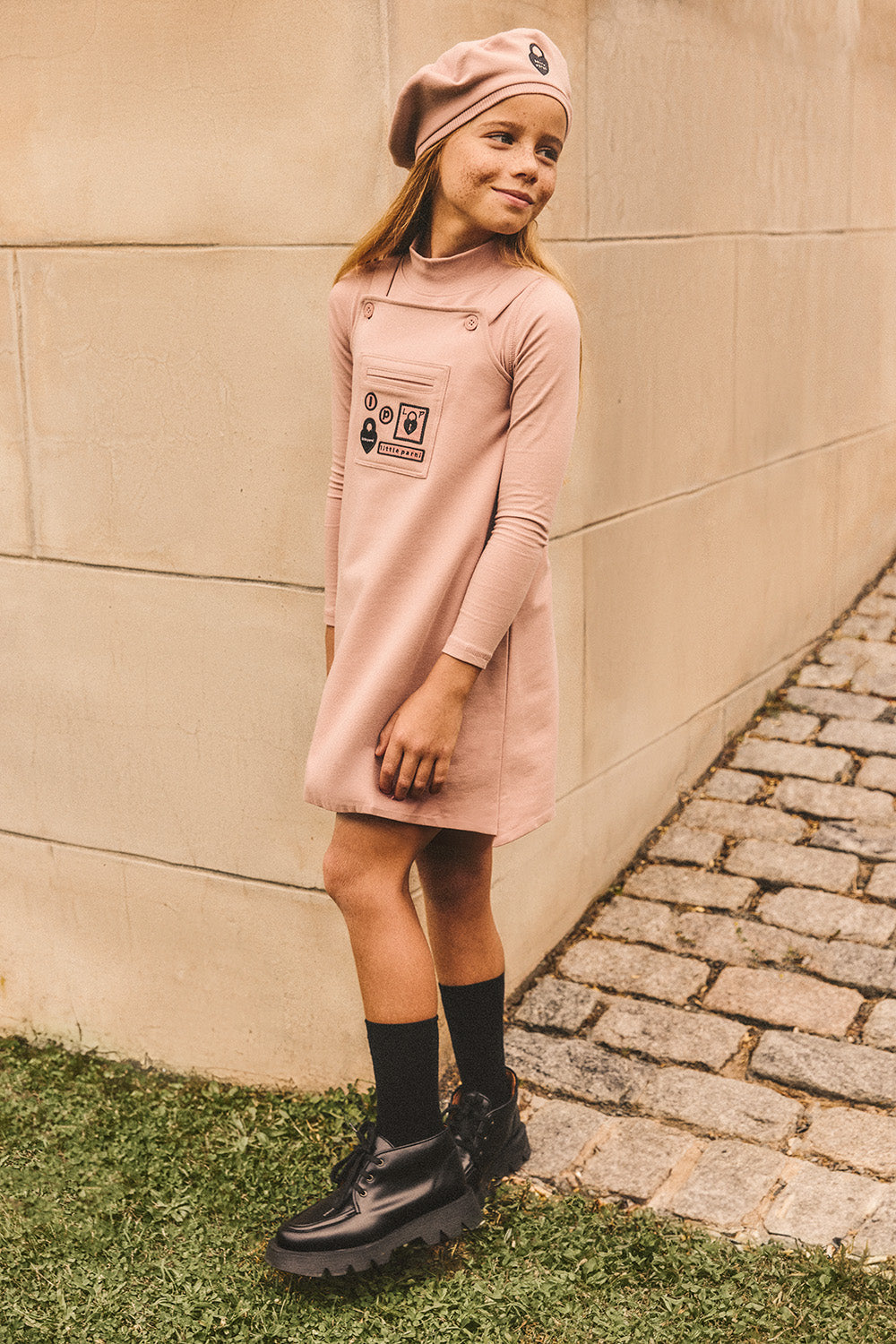 Multi-Patch Knee Length Jumper
