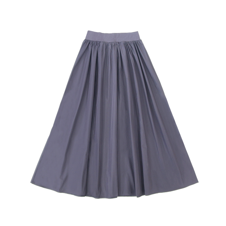 Teen Taffeta Maxi Skirt Plum.