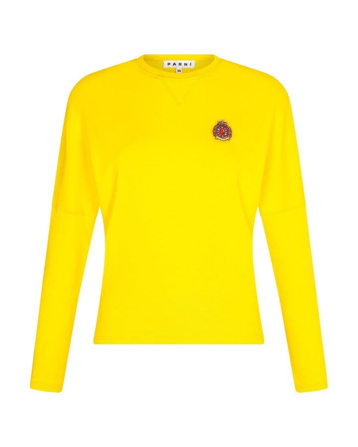 Classic Parni Emblem Dolman Tee Yellow.