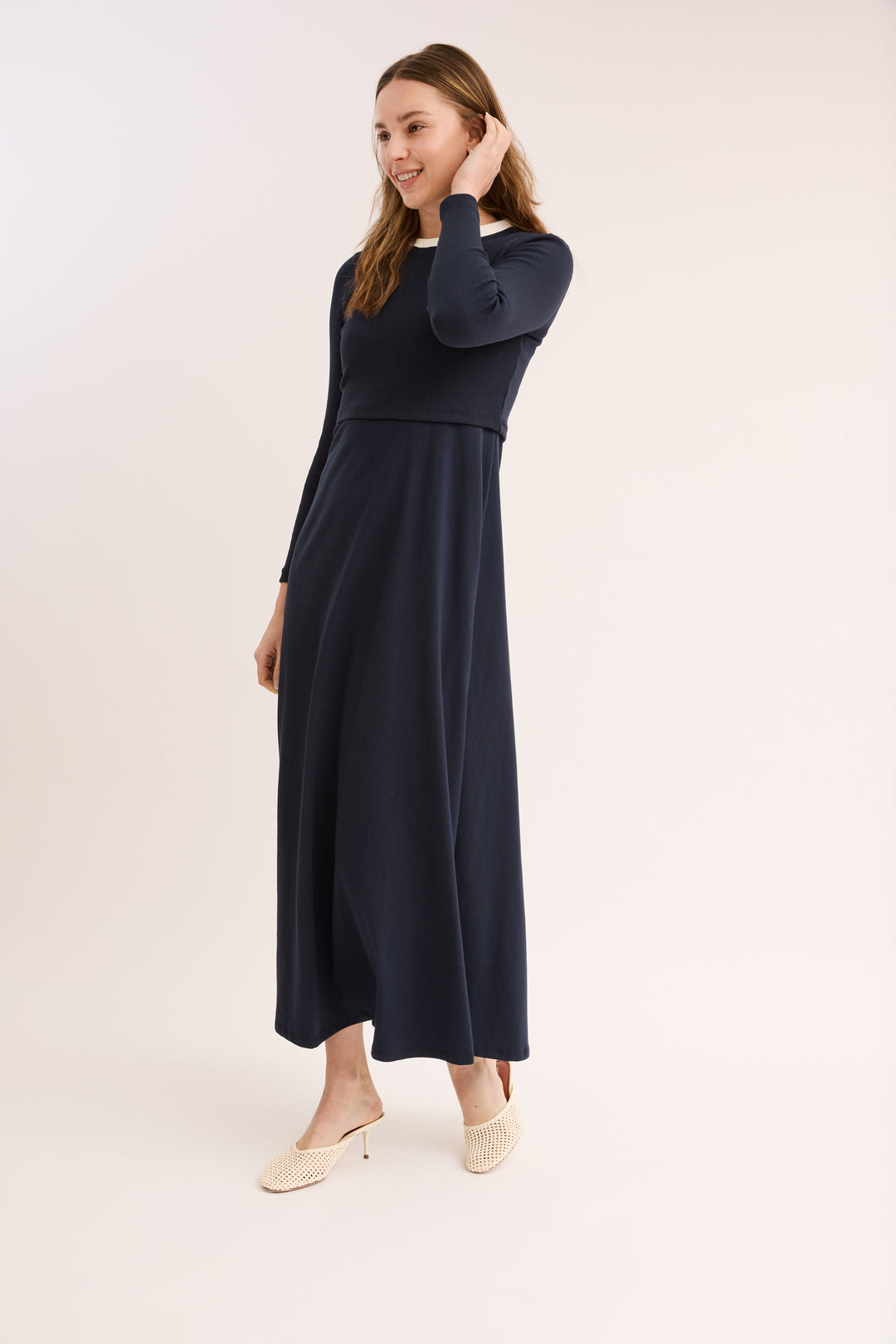 Aline Maxi and Cropped Duo Dress Set Aline Maxi and Cropped Duo Dress Set