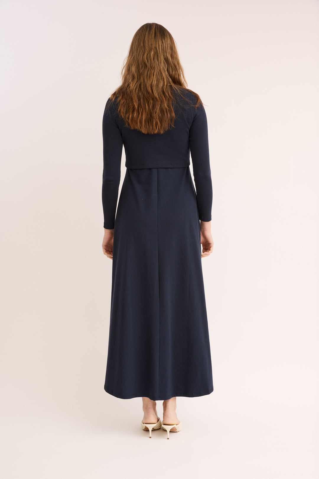 aline navy blue dress A-Line Deep V-Neck Long Prom with Appliques Pockets Demodresses This navy chiffon A Navy Aline Midi Dress